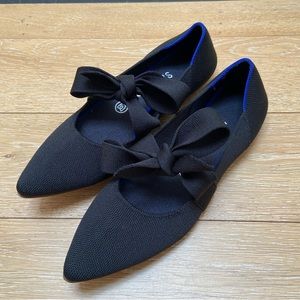Rothy’s Pointed Toe Mary Jane Flats